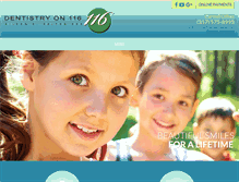 Tablet Screenshot of dentistryon116.com